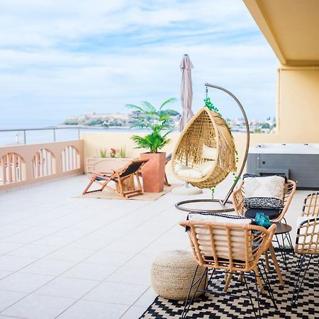 Thea - Rooftop Seaview Jacuzzi Rethymno  Ngoại thất bức ảnh