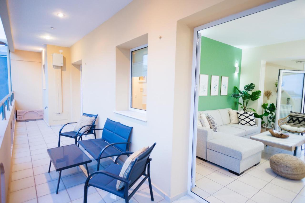 Thea - Rooftop Seaview Jacuzzi Rethymno  Ngoại thất bức ảnh