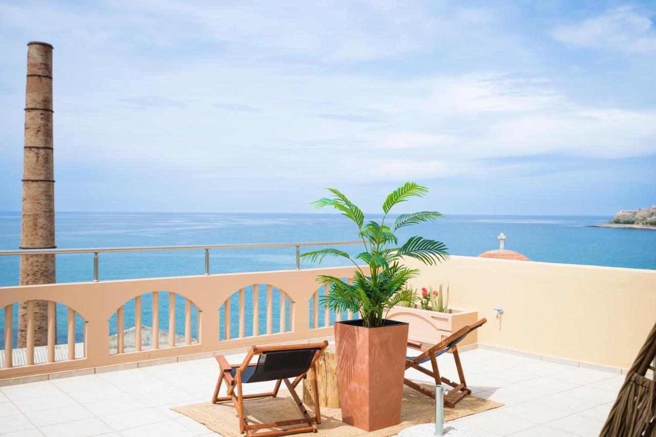 Thea - Rooftop Seaview Jacuzzi Rethymno  Ngoại thất bức ảnh